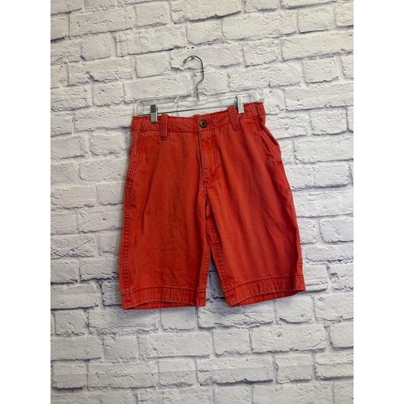 Aeropostale Red Shorts Flat Front Casual Walking Shorts Size‎ 27 - Picture 1 of 5